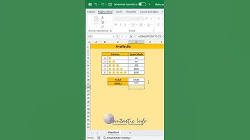 Como Calcular Média Ponderada no Excel