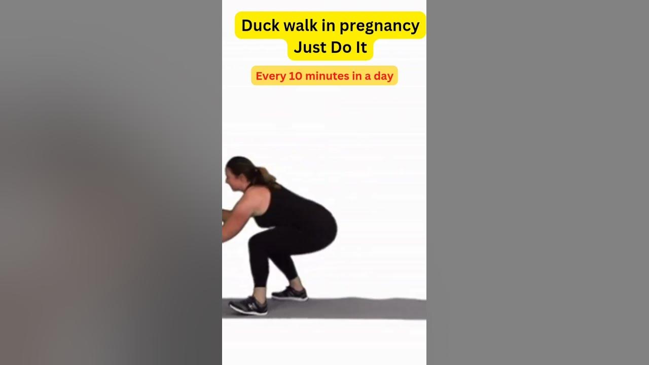 duck-walk-in-pregnancy-pregnancy-pregnancyweightloss-youtube