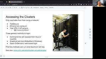 Introduction to High Performance Computing on Yale clusters