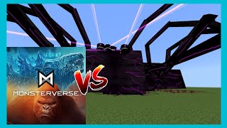 Wither Flood2 vs Monsterverse - Minecraft Mob Battle - titan battle