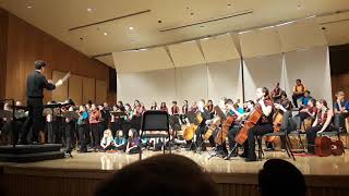 The third semester orchestra string project at CSUS 5