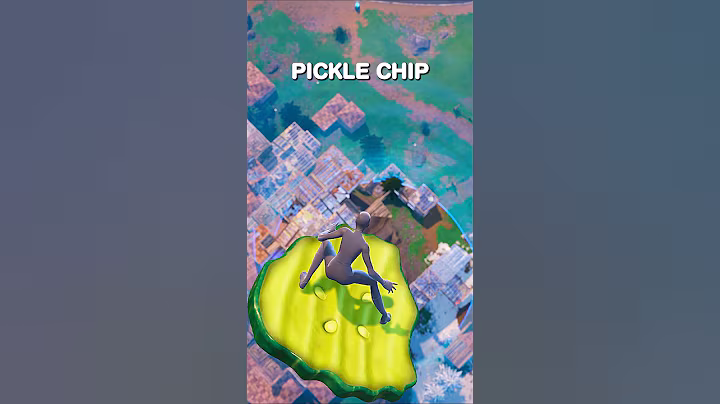 Why are Fortnite Pros Using the Pickle Chip Glider