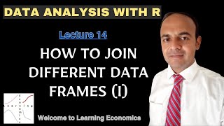 Lec 14: How to join various data frames | Merging Data Sets | Data Analysis using R #dataanalytics