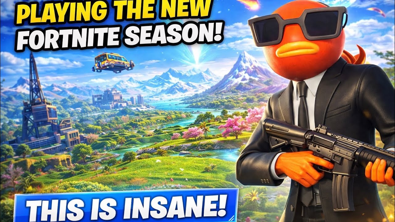 The NEW Fortnite Season Is WILD!!! - YouTube