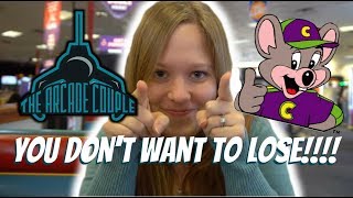 Chuck E. Cheese's Arcade CHALLENGE! How Many Tickets Will We WIN!?