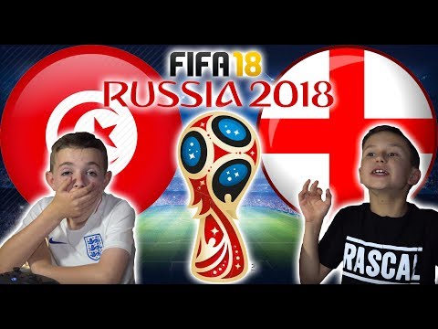WORLD CUP 2018 | ENGLAND VS TUNISIA | FIFA 18 SCORE PREDICTOR!
