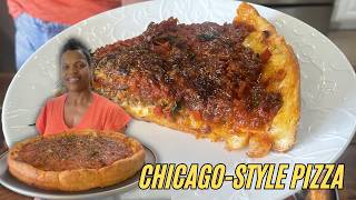 How to Make REAL Chicago Deep Dish Pizza At Home