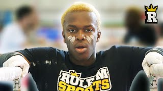 KSI is put through some gymnast conditioning training by Olympic medal winner Kristian Thomas. Next video http://bit.ly/1DQybS0 