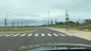 ĐƯỜNG VÀO SÂN BAY PHAN THIẾT ĐẸP NHƯ TRANH VẼ LÀ CÓ THẬT 