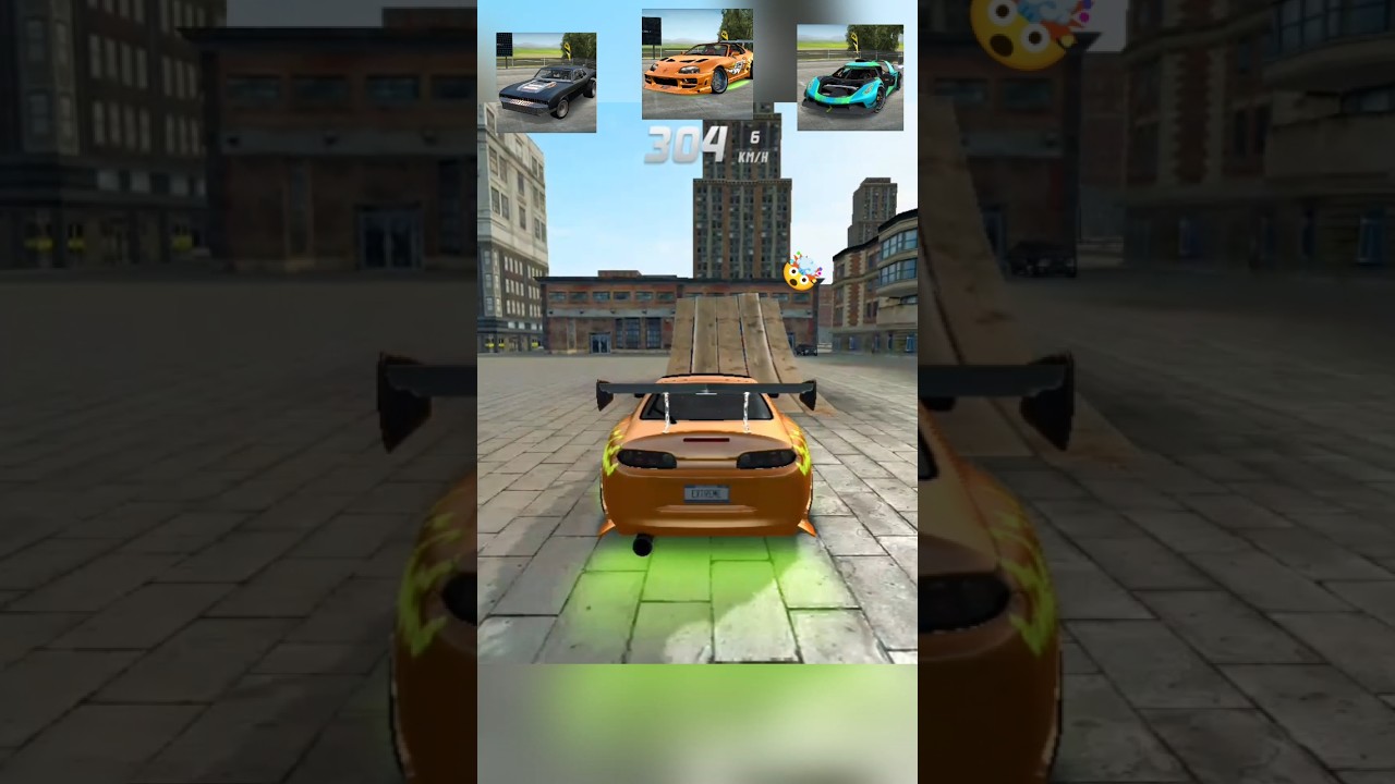 which Car Will Land On Parking Jumping Test🤯