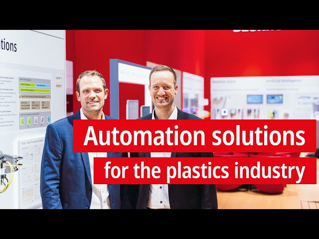 Cost and performance-optimized automation solutions for the plastics industry