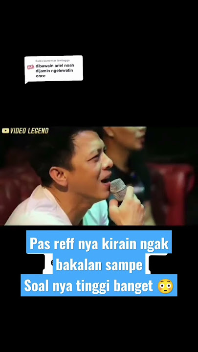 Aril noah ngak diragukan lagi kalau nyanyi apapun pasti bagus #ariel #dewa19 #pupus