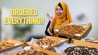 MY DREAM CAME TRUE | Ordered Every Pizza On The Menu! | Crust and Bunz | Khudalagse