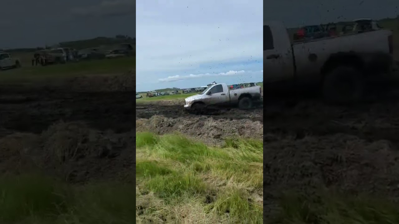 Sandy Bay First Nation, Manitoba One of the first mudbogs of 2023