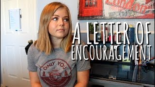 A Letter of Encouragement