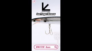 Reel Sea Finger Minnow 170F Glass Fish