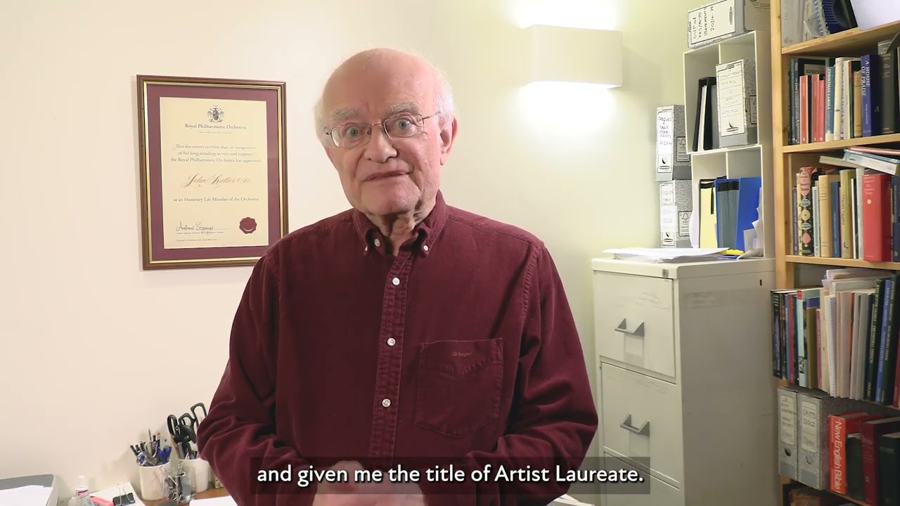 Sir John Rutter appointed Artist Laureate of the Royal Philharmonic Orchestra