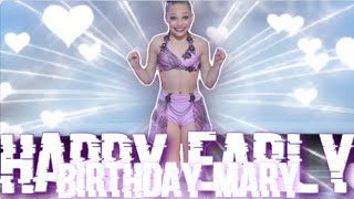 happy early birthday mary 💔🥺