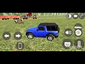 Franklin flip a blue colour Thar in GTA india #gaming 