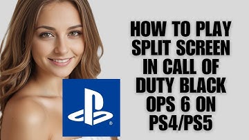 How To Play Split Screen In Call Of Duty Black Ops 6 On PS4/PS5 (Multiplayer Guide)