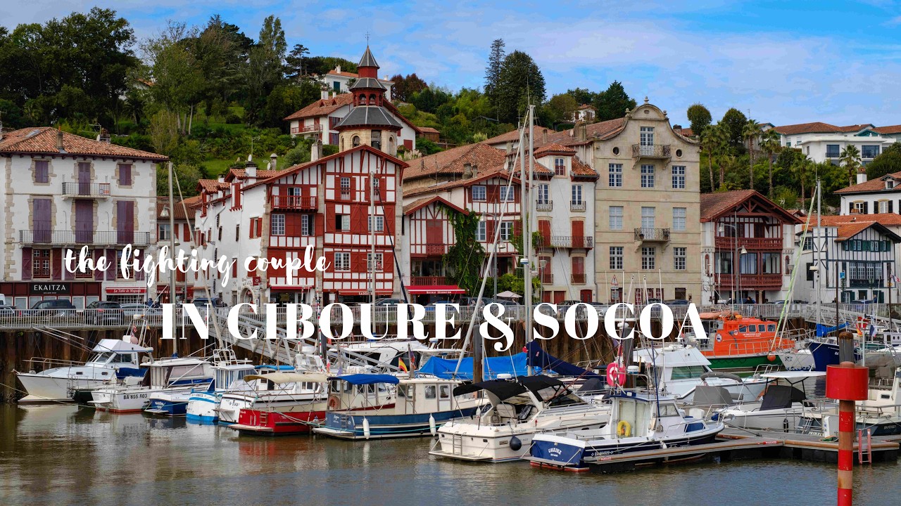 Ciboure & Fort Socoa (France) - Day Trip to the Quiet Neighbor City of Saint-Jean-de-Luz (4K)