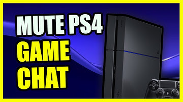 How to MUTE Game Chat on Every Game using PS4 Console