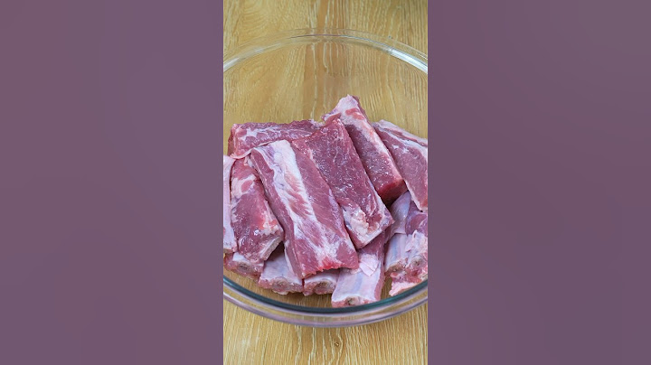 Nunca pensé en hacer costillas de cerdo así! Resultó maravilloso! ❤️❤️ #recetas #costillasbbq