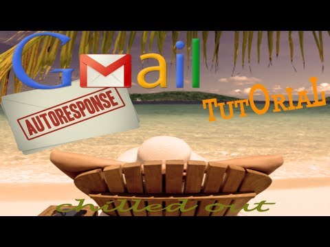 HOW TO SETUP A GMAIL AUTO ANTWORT # CANNED RESPONSE AUTO ANTWORT