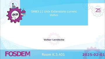 SMB3.11 Unix Extensions current status (FOSDEM 2025)