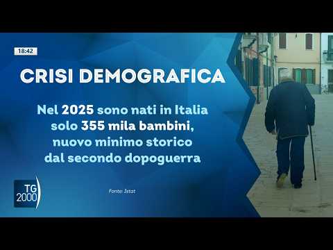 Video Crollo nascite in Italia, 62% italiani rinuncia ai figli per difficoltà economiche