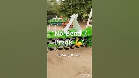 6 Feet SarvaShakthi Rotavator 💥 36 Blade | Price & Quality Comparison