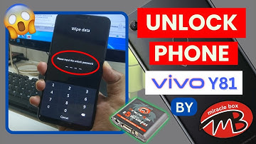 Vivo Y81 How to Remove pin & pattern lock by miracle box | vivo y81 hard reset