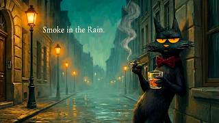 Smoke in the Rain — Deep Saxophone Noir Jazz for Midnight Relaxation