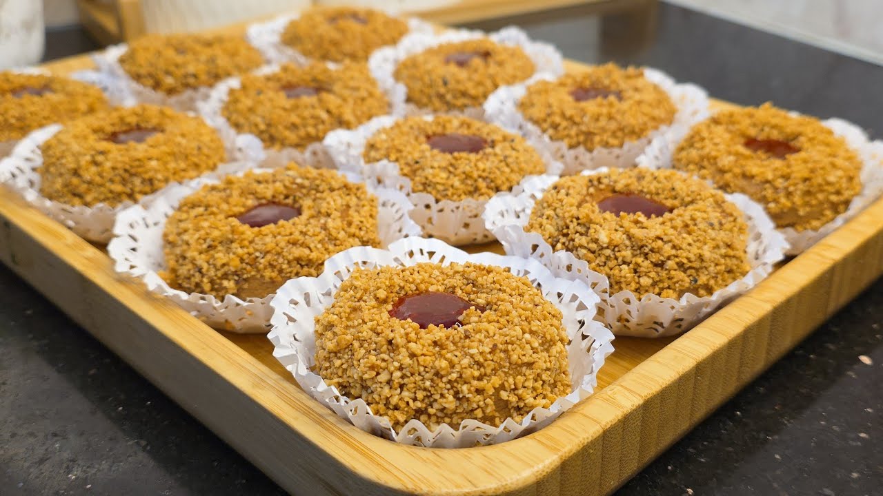 حلويات العيد 2026/حضري 20حبة فقط ب 125غ مرغرين  حلوى جافة بذوق مميز 