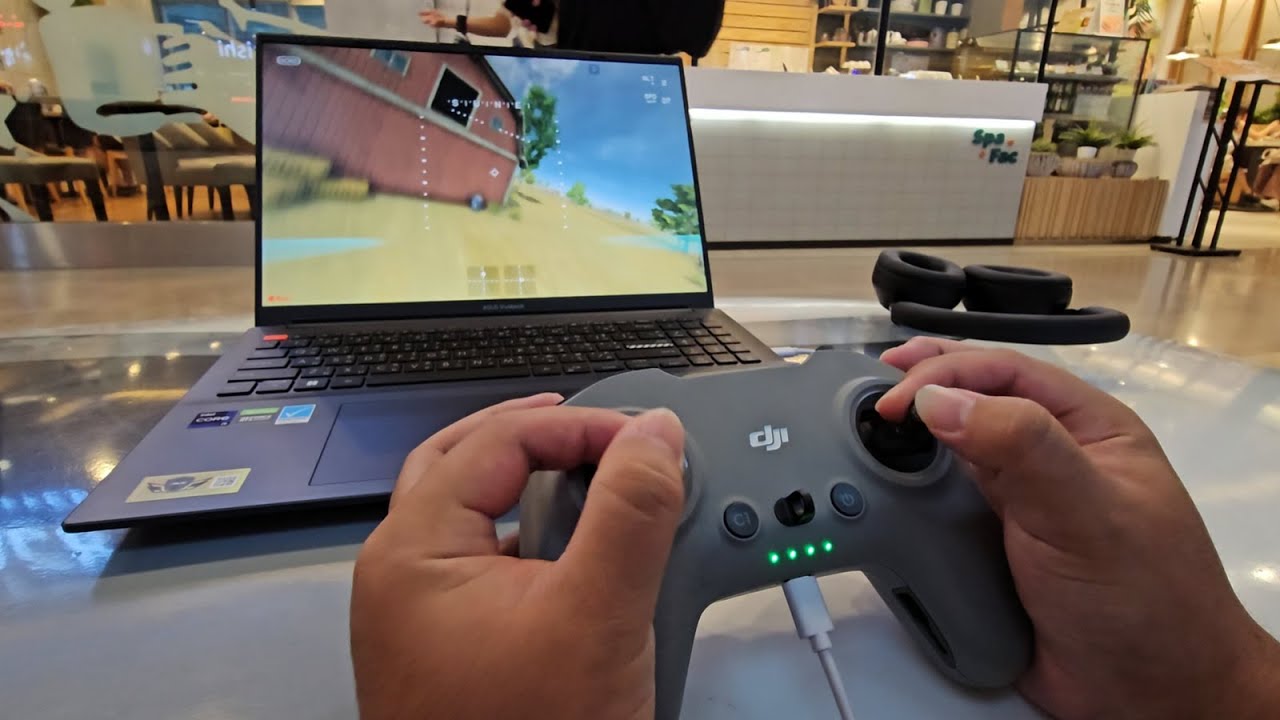 Liftoff simulator on Windows 11 laptop played by FPV Sayar - YouTube