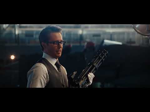 Justin Hammer Weapon Demonstration (Iron Man 2 2010) 720p