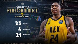 Frank Bartley 24 Pts Player Highlights Aek V Cjb 2025-26