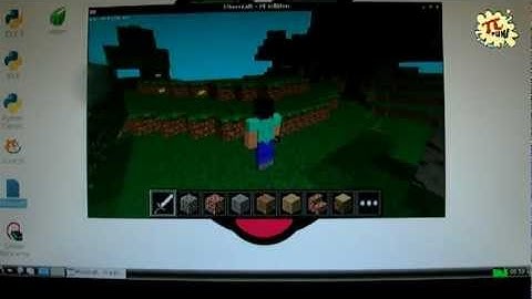Minecraft Raspberry PI Edition V0.1.1 Alpha First look