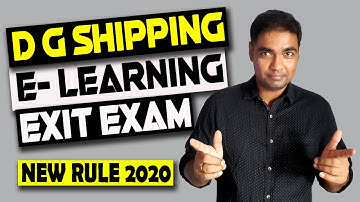 D G Shipping E Learning for STCW courses and Online Exit Exam Explained | Merchant Navy Course