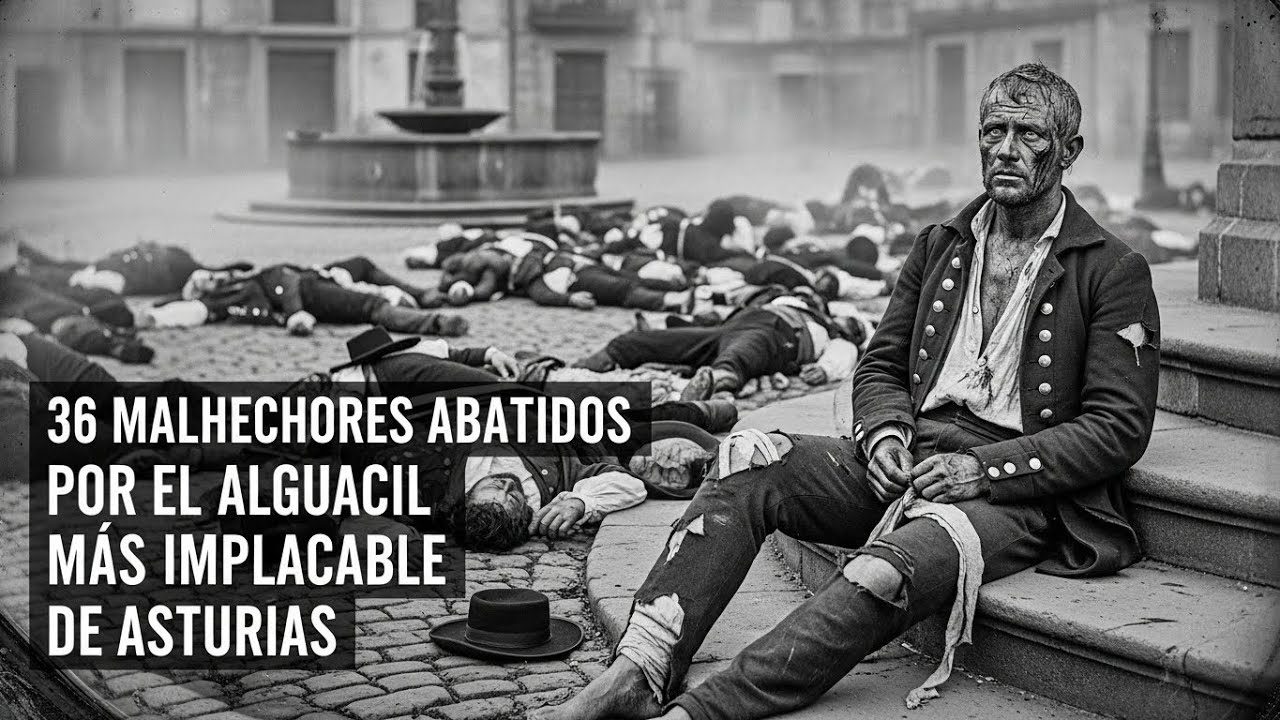 El Alguacil MÁS Implacable de Asturias: DESPACHÓ 36 Malhechores de los Bosques tras defender Pueblo