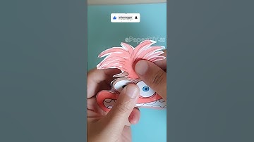 Inside out 2 Anxiety squishy tutorial diy#sorts #shortvideo #short #insideout2 #anxiety #squishy