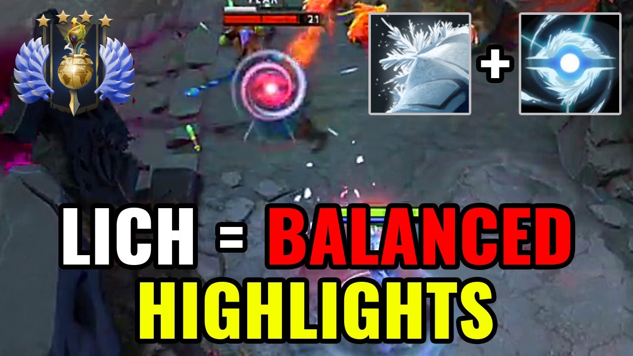 Lich Is A Balanced Hero Divine 4 Solo Queue Highlights Dota 2 720e
