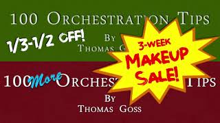 Orchestration Tips 3-Week Makeup Sale