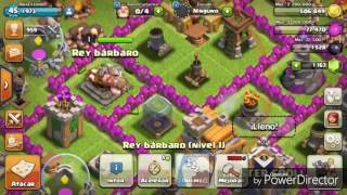 Rey Barbaro V.s. 1 Aldea - Clash Of Clans Parodia Mlg