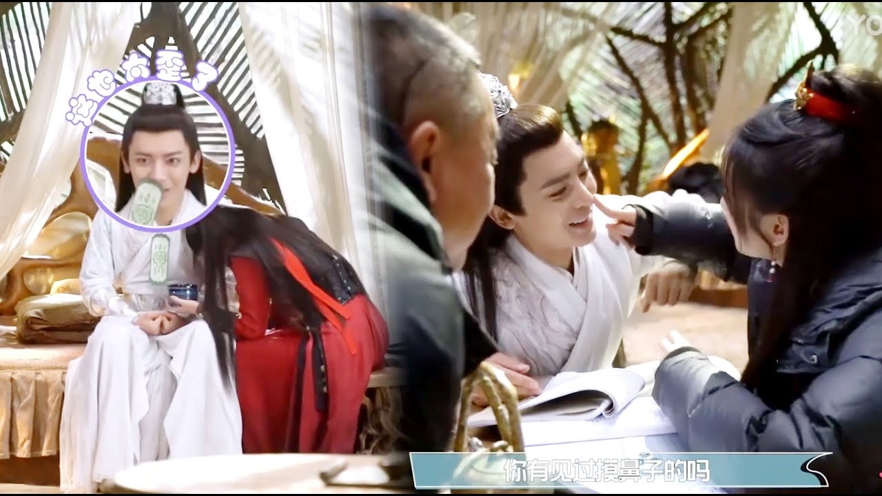 花絮：侯明昊飾演的奶龍萌翻周也，這也太可愛了吧！#护心 Back From The Brink | 侯明昊/周也| 奇幻爱情片