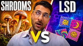 What’s the difference between magic mushrooms and LSD?
