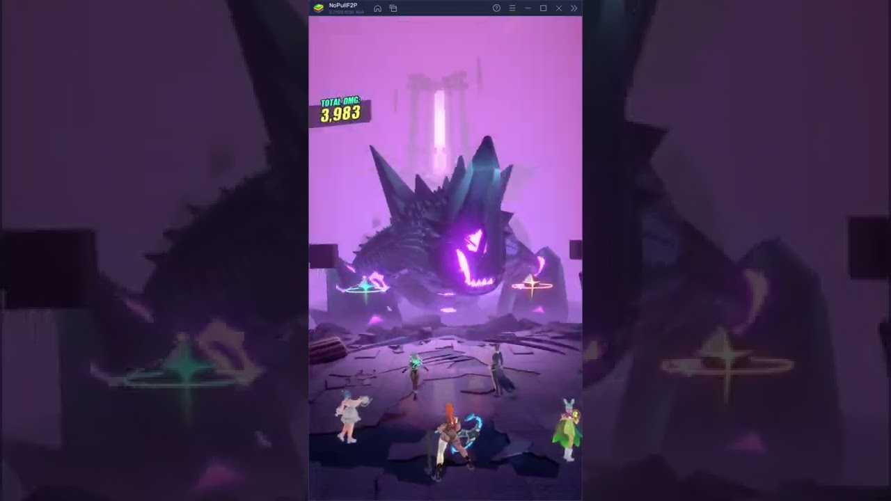 Dislyte Auto-clear Kronos 12 (formerly 10) with No-Pull F2P Team