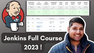 Jenkins Full Course 2023 | Jenkins Tutorial For Beginners
