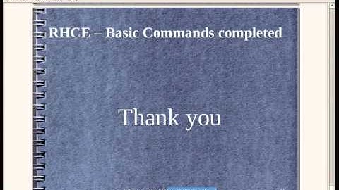 RH033-1 Basic Commands Tamil Part3of3.avi