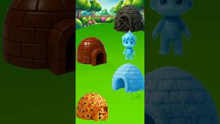Find The Real Igloo Ice House cartoon funny trendingshorts gaming usa